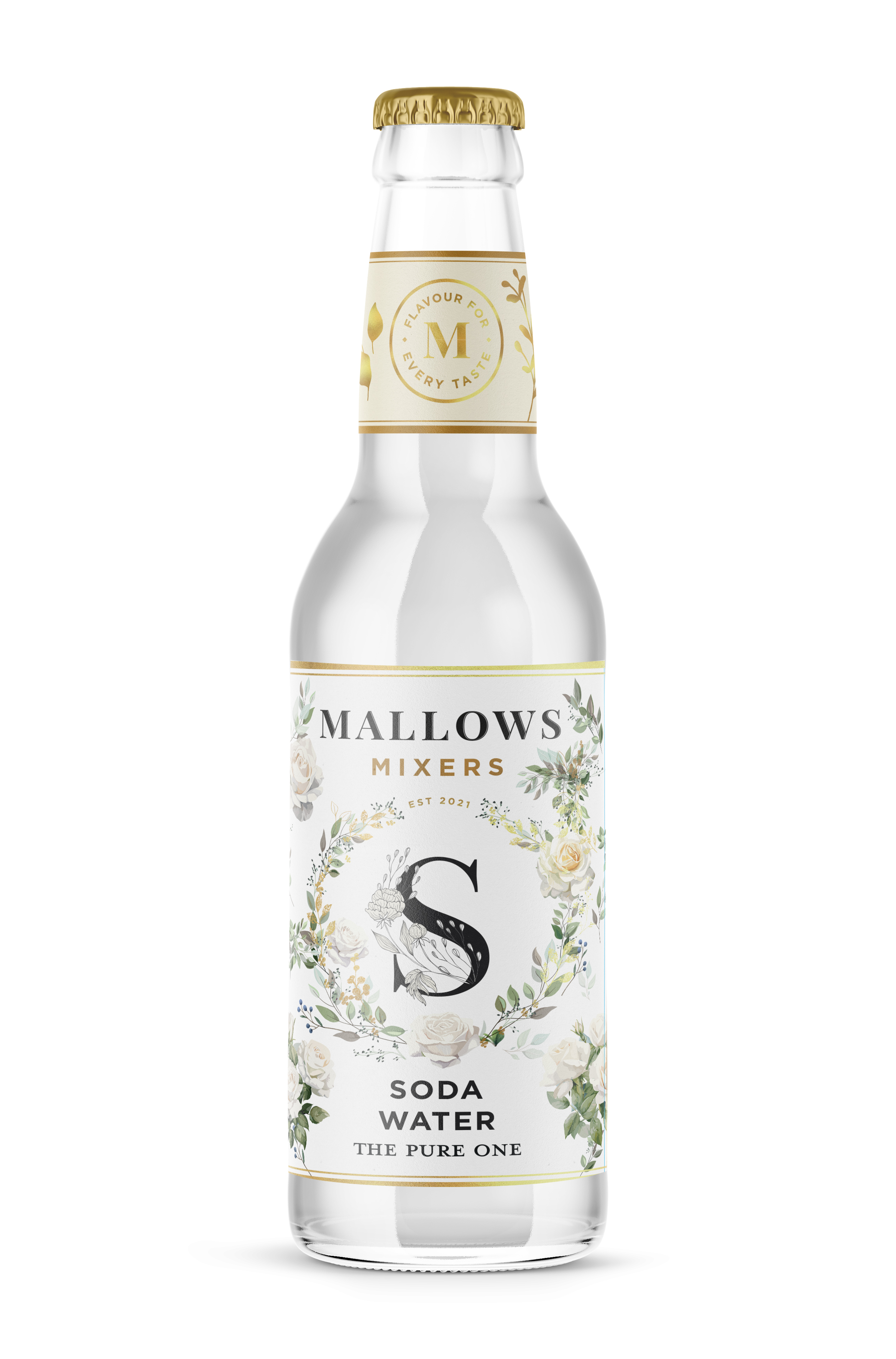 MALLOWS SODA WATER 24 X 200ML