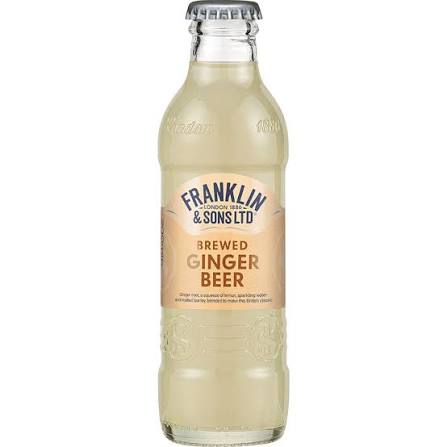FRANKLINS GINGER BEER 24 X 200ML