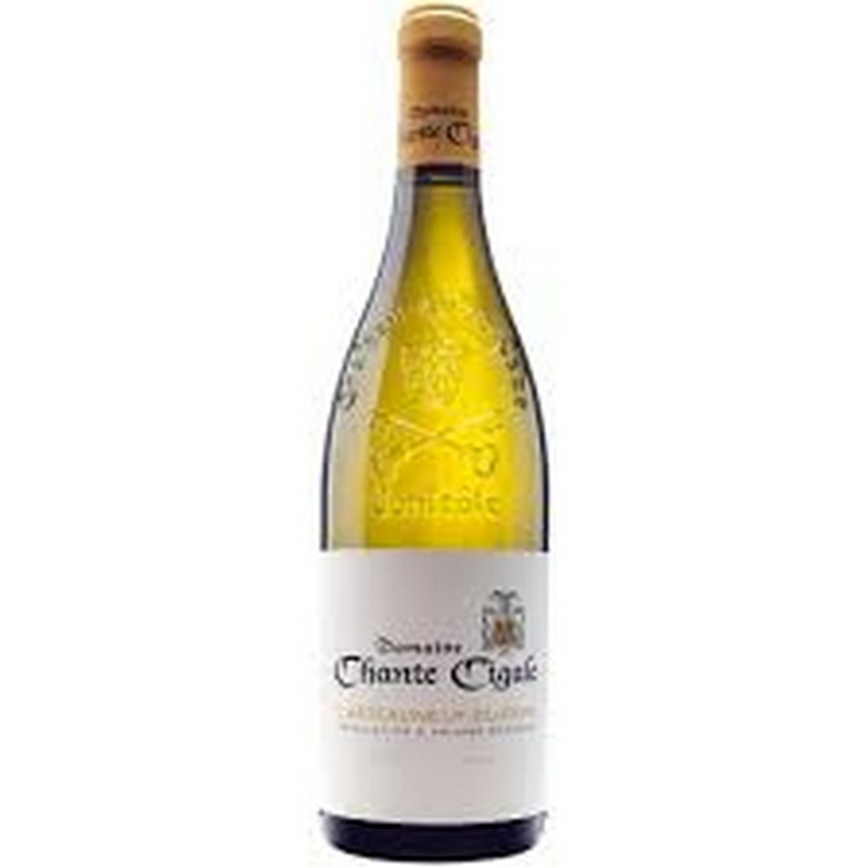 CHANTE CIGALE CHATEAUNEUF DU PAPE WHITE 14% 75CL