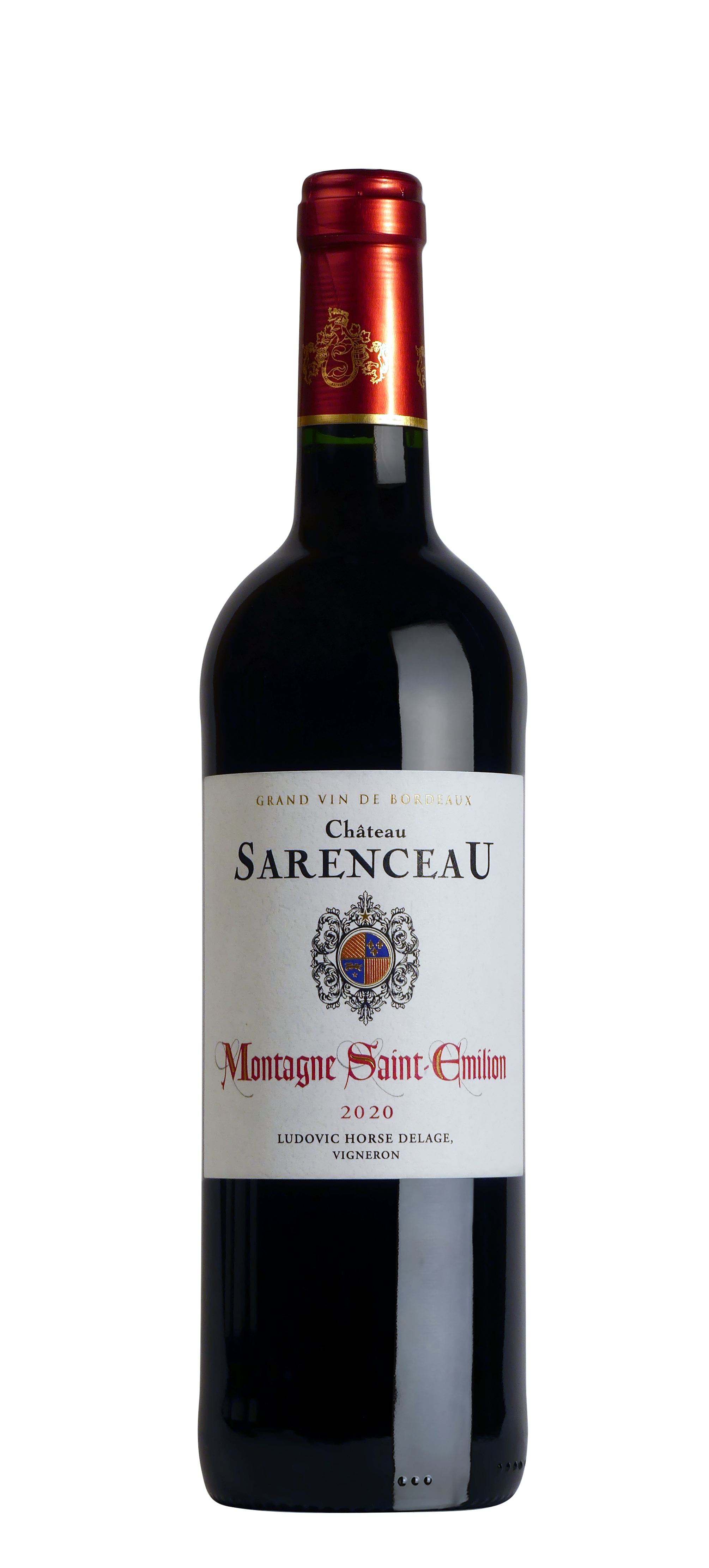 CHATEAU SARENCEAU MONTAGNE ST-EMILION 13.5%  75CL