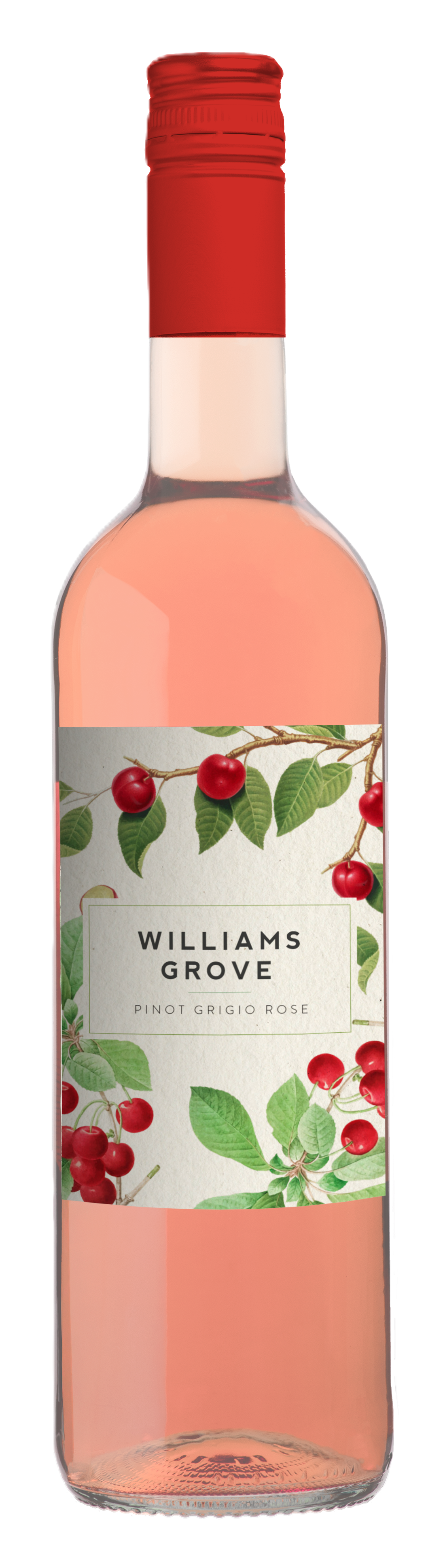 WILLIAMS GROVE PINOT GRIGIO ROSE 9% 75CL