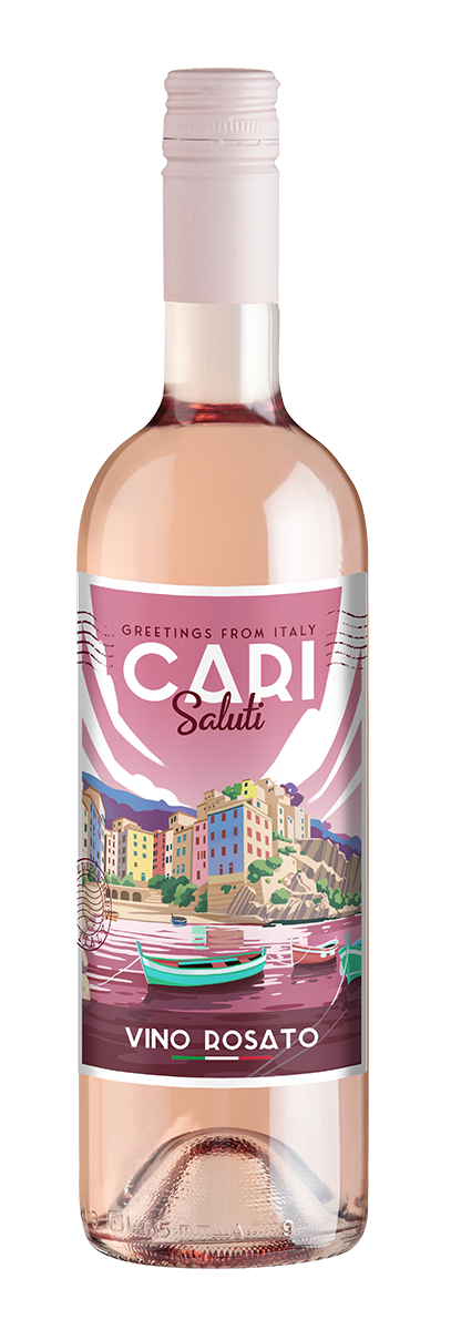 CARI SALUTI ROSATO 10.5% 75CL