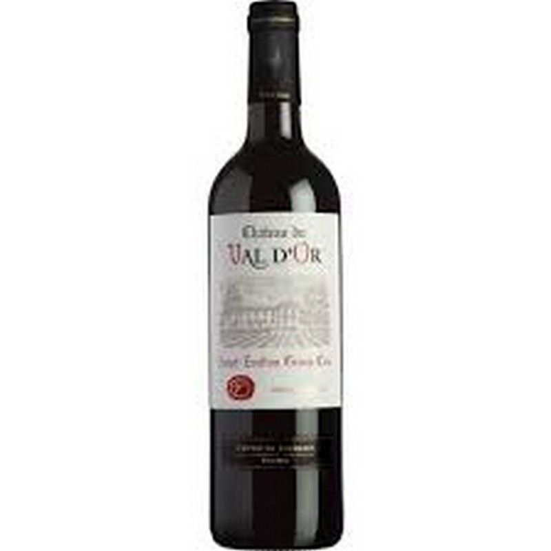 CHATEAU VAL D'OR ST EMILION 75CL (Bordeaux Blend)