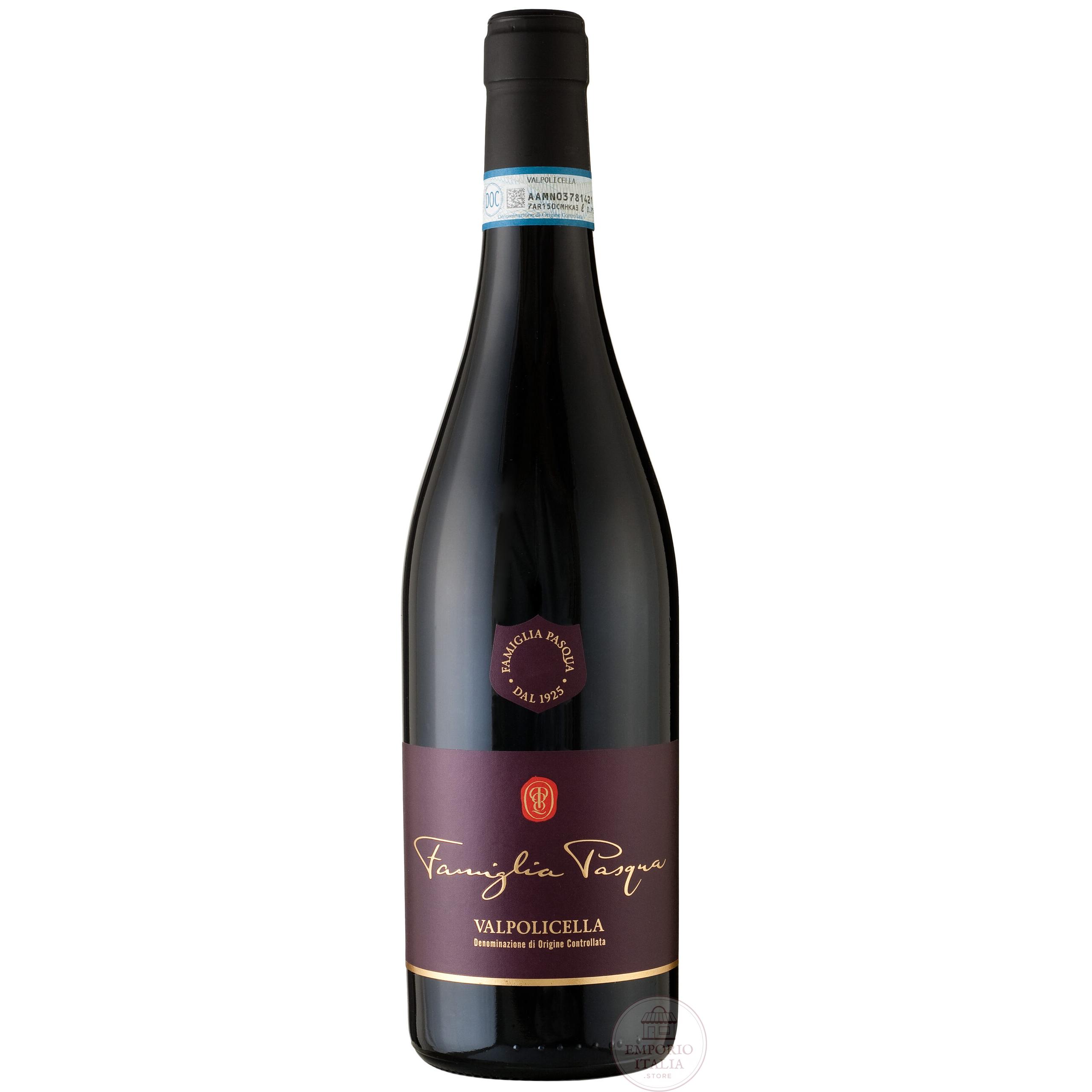 FAMIGLIA PASQUA VALPOLICELLA 13.5% 75CL (Corvina Blend) (V)
