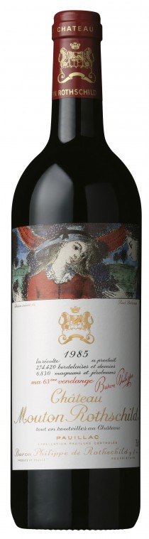 CHATEAU MOUTON ROTHSCHILD 1985 14%