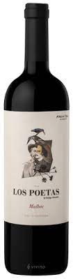 LOS POETAS MALBEC 14% 75CL
