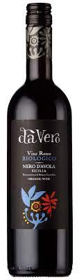 DA VERO BIOLOGICO NERO D'AVOLA DOC SICILIA 75CL