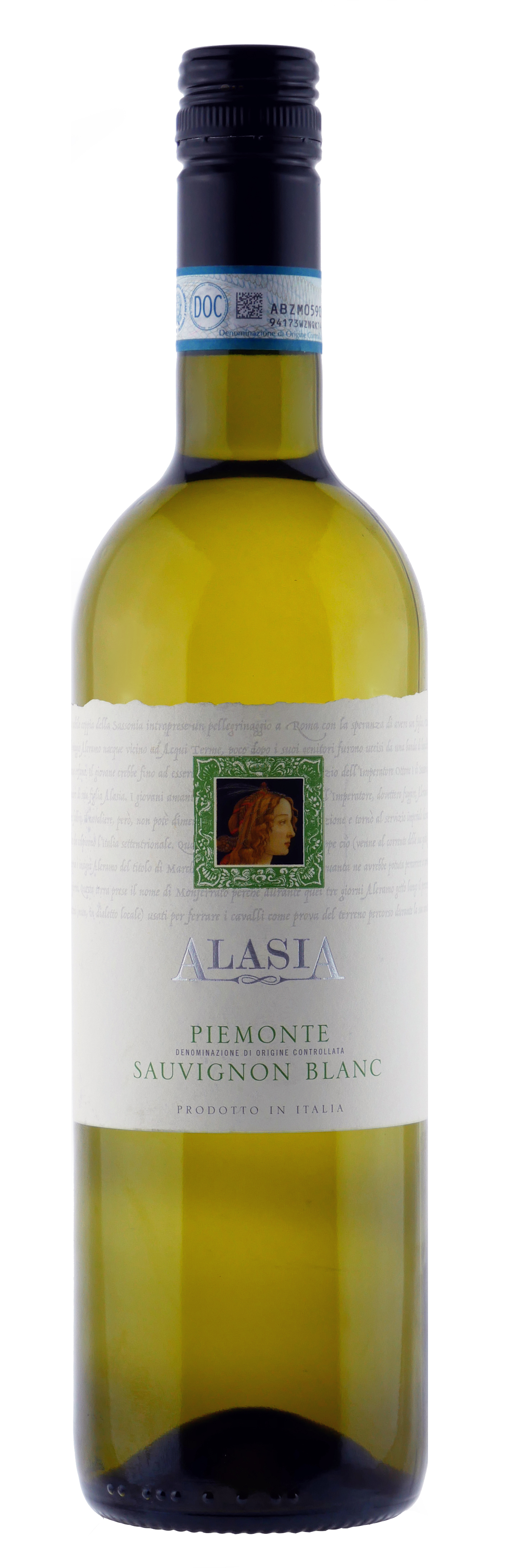 ALASIA PIEDMONTE SAUVIGNON BLANC 12.5% 75CL