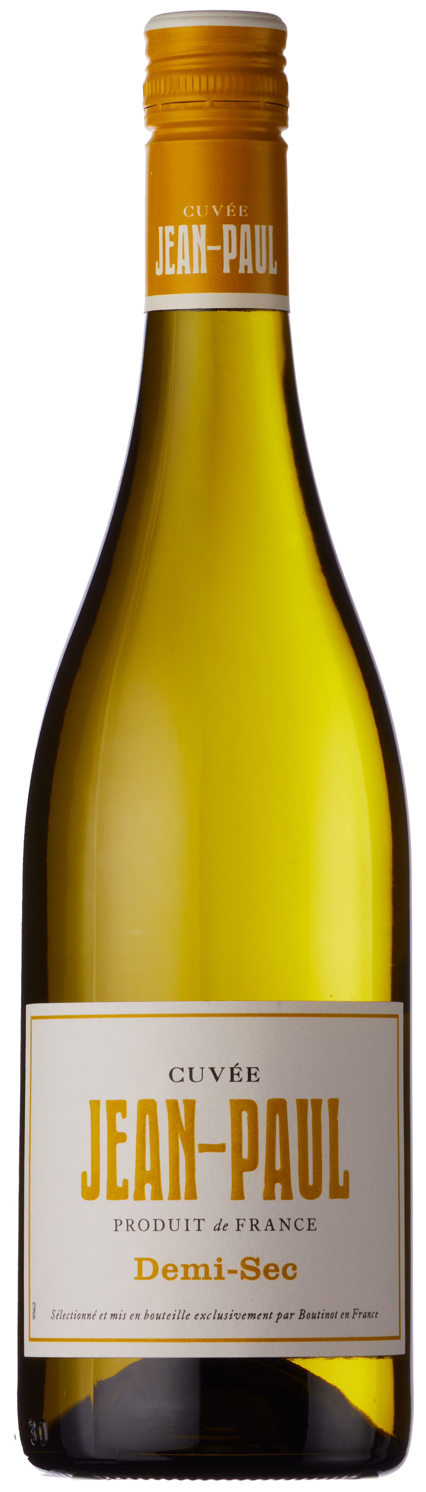 CUVEE JEAN PAUL BLANC DEMI SEC IGP COTES DE GASCOGNE 11% 75CL