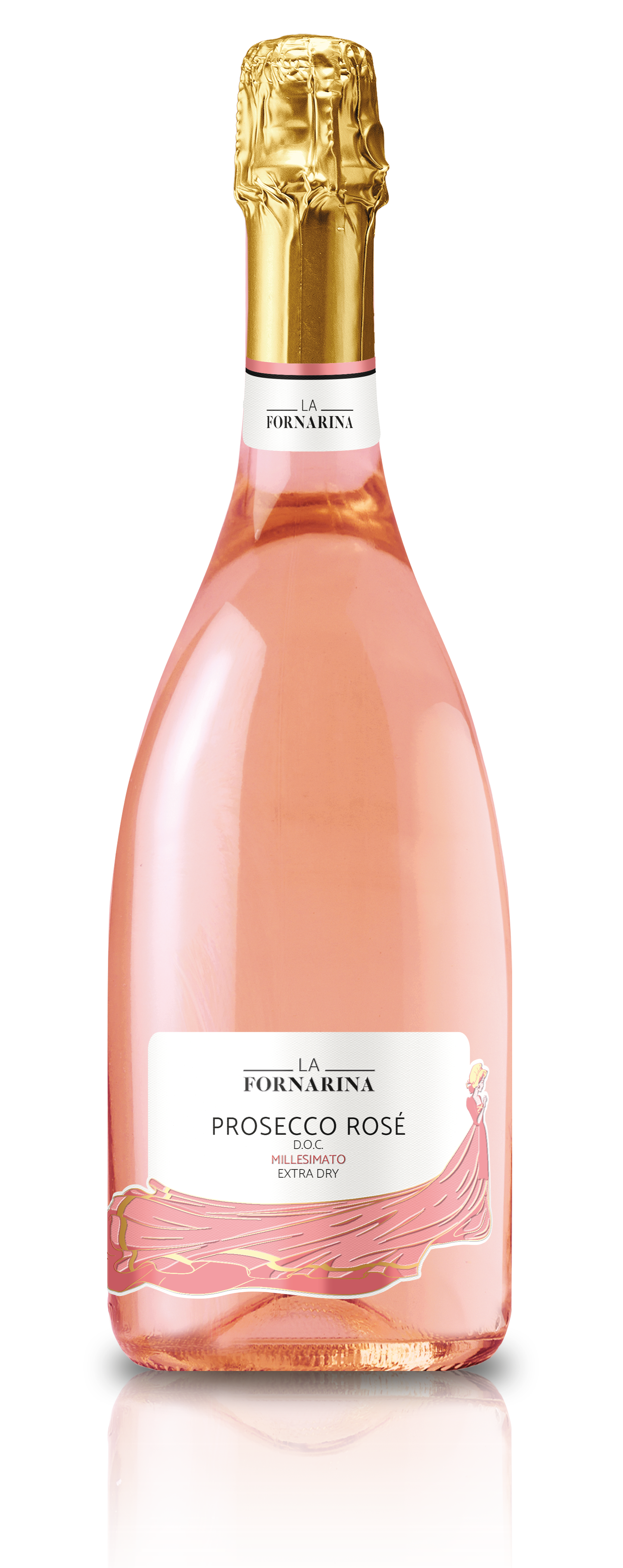LA FORNARINA PROSECCO ROSE 11% 75CL