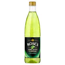 ROSE 'S LIME CORDIAL 12 X 1LTR