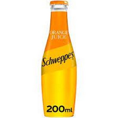 SCHWEPPES 200ML ORANGE JUICE