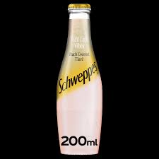 SCHWEPPES PEACH COCONUT SODA 200ML