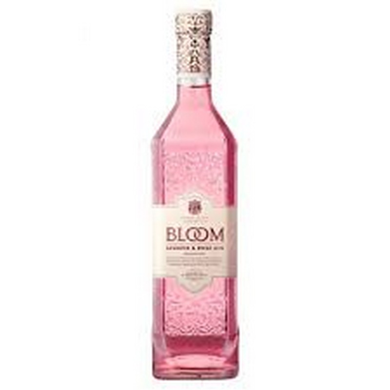 BLOOM RASPBERRY & ROSE GIN 40% 70CL