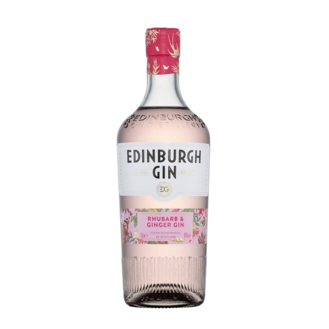 EDINBURGH RHUBARB & GINGER GIN 40% 70CL