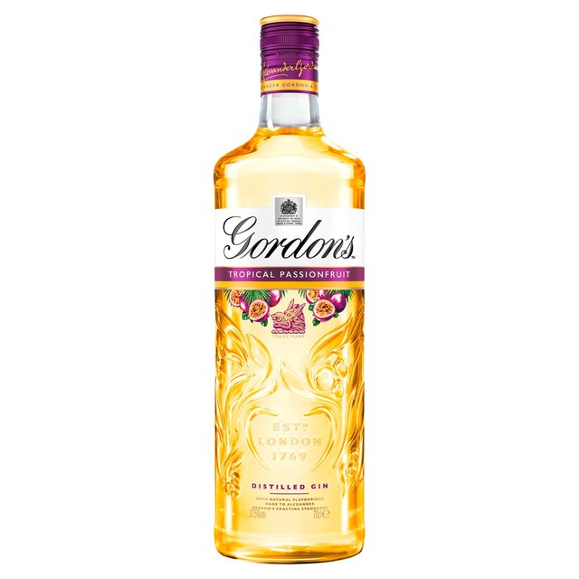 GORDONS TROPICAL PASSIONFRUIT GIN 70CL