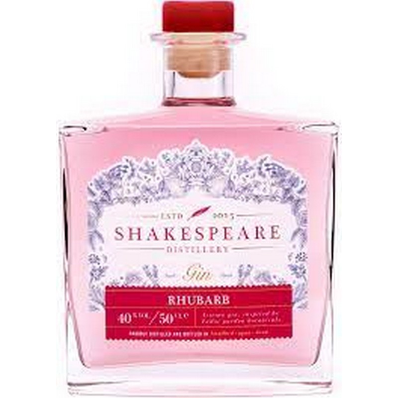 SHAKESPEARE RHUBARB GIN 50CL