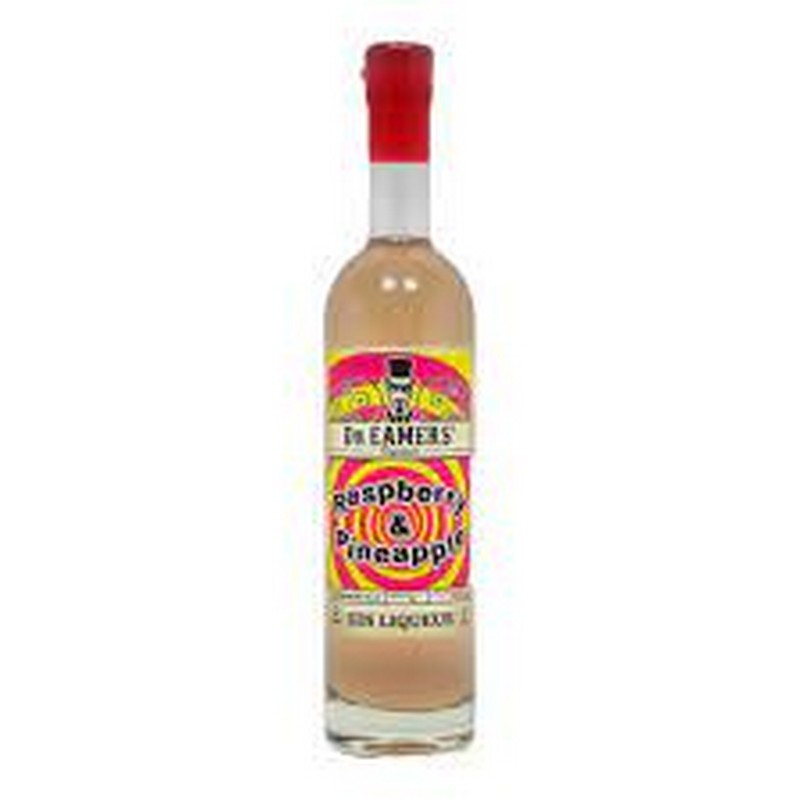DR EAMERS RASP & PINEAPPLE GIN LIQUEUR 50CL 