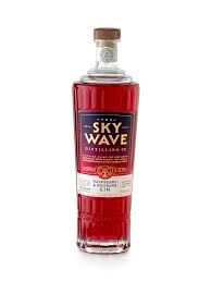 SKY WAVE RASPBERRY & RHUBARB GIN 70CL