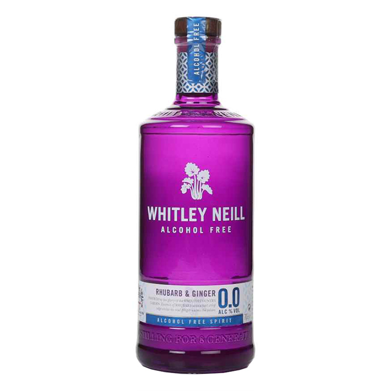 WHITLEY NEILL RHUBARB & GINGER 0% 70CL (NA)