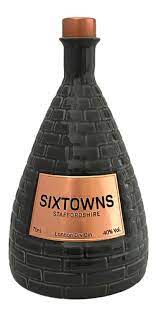 SIX TOWNS LONDON DRY GIN 70CL