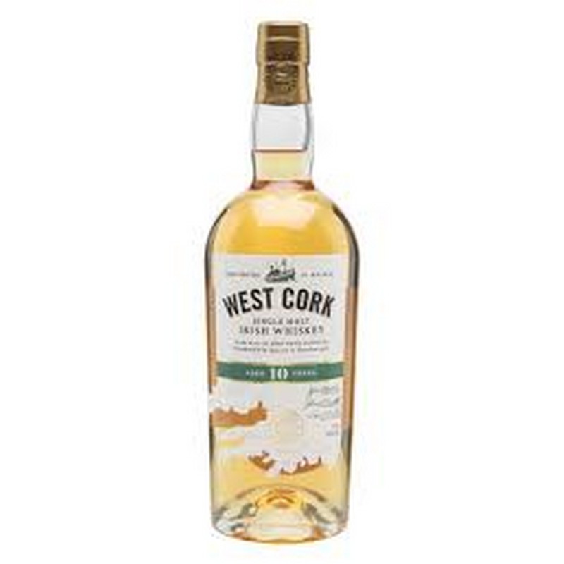 WEST CORK 10YR OLD 70CL