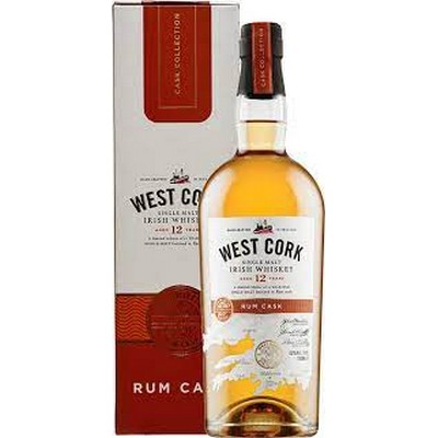 WEST CORK 12YR RUM CASK 70CL