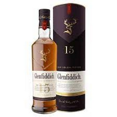 GLENFIDDICH 15YR MALT WHISKY 70CL