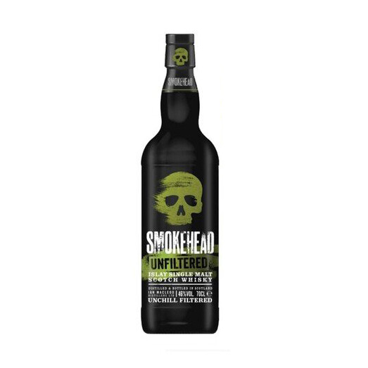 SMOKEHEAD UNFILTERED MALT 70CL