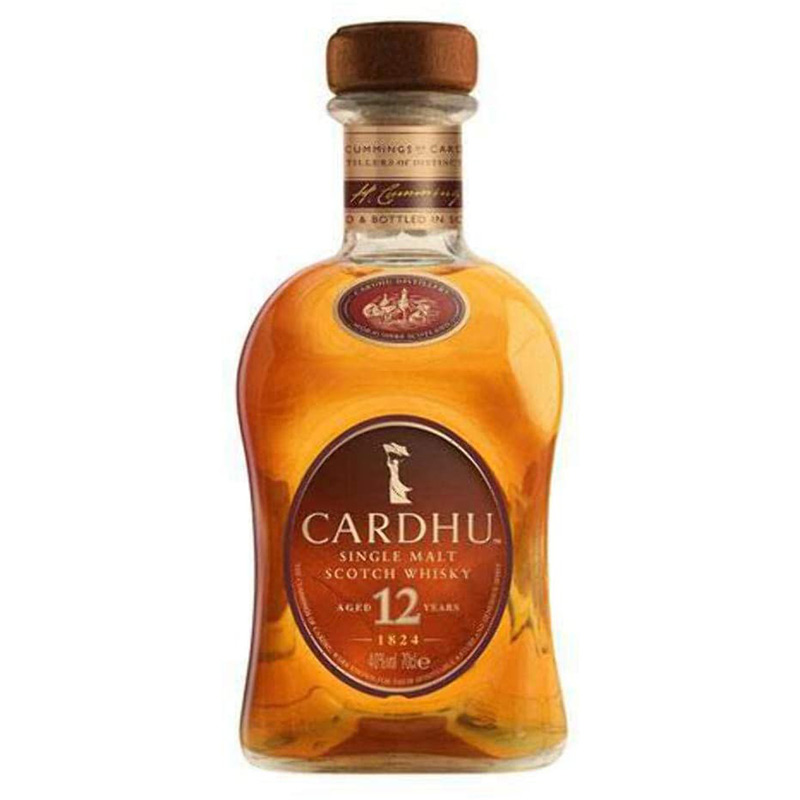 CARDHU 12 YR MALT WHISKY 70CL