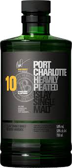 PORT CHARLOTTE 10YR MALT WHISKEY 50% 70CL