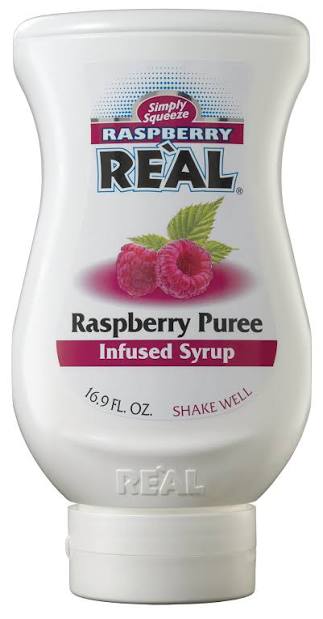 REAL RASPBERRY PUREE INFUSED SYRUP 500ML