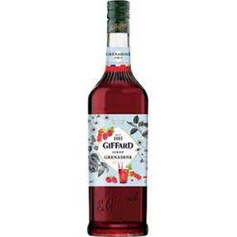 GIFFARD GRENADINE SYRUP 1LTR 