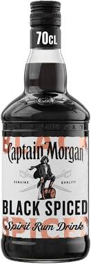 CAPTAIN MORGAN BLACK SPICED RUM 70CL