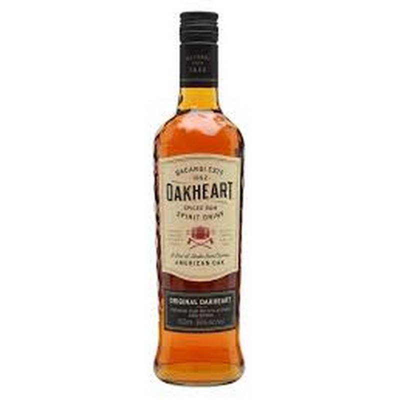 BACARDI 'OAKHEART' SPICED 70CL