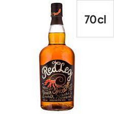 RED LEG SPICED RUM 70CL