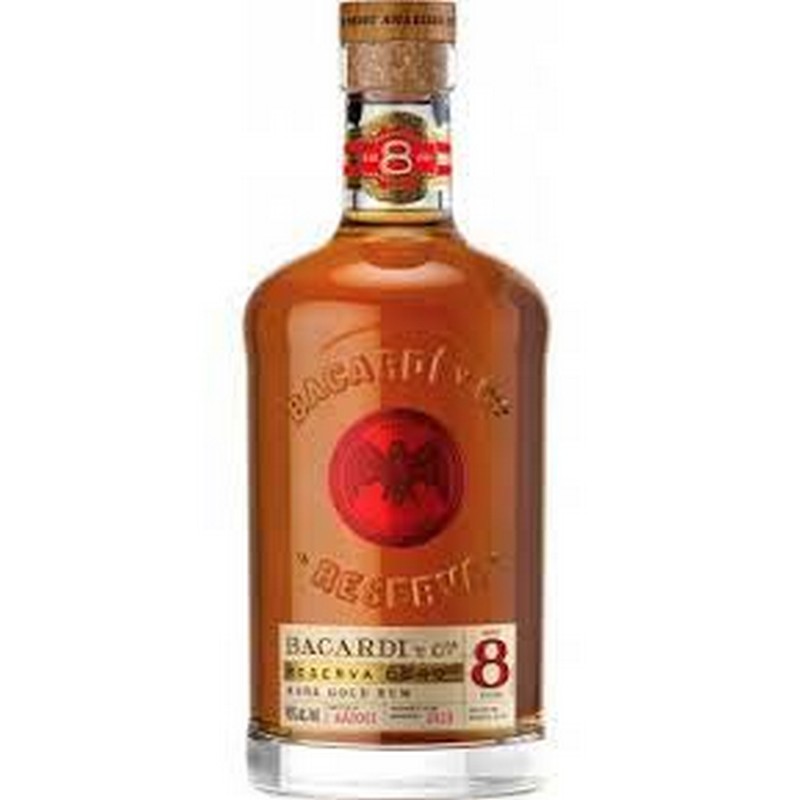 BACARDI OCHO 8YR 70CL