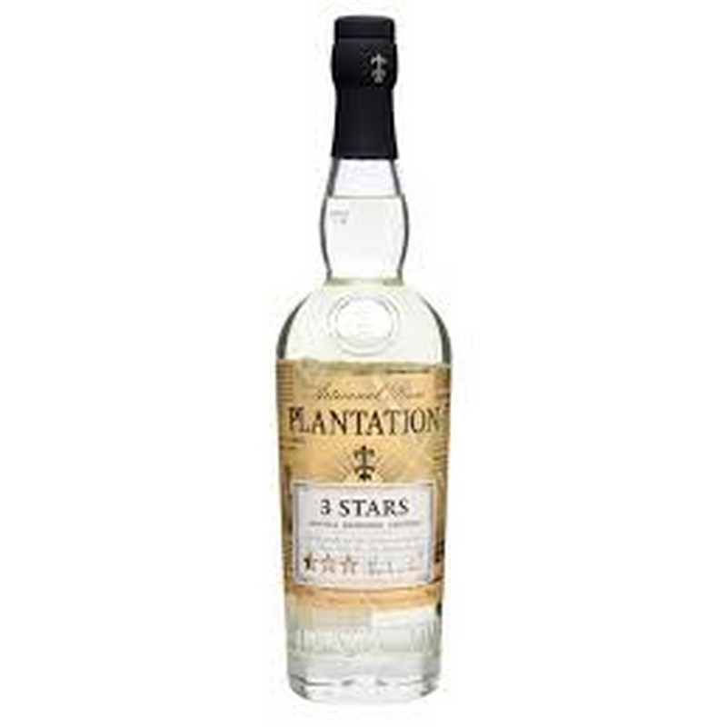 PLANTATION 3 STAR WHITE RUM 70CL