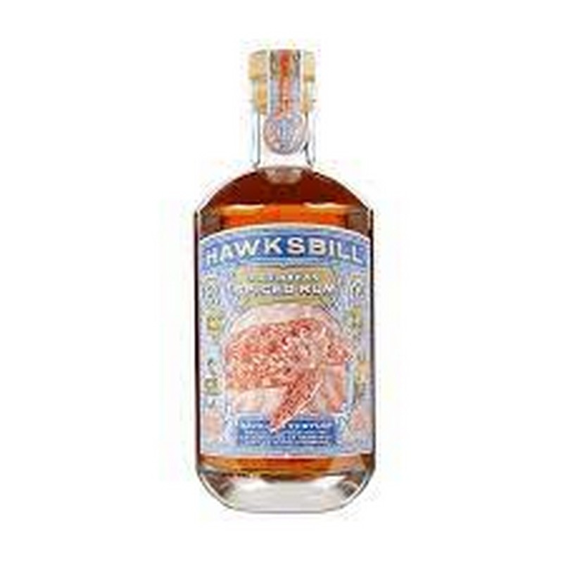 HAWKSBILL SPICED RUM 70CL