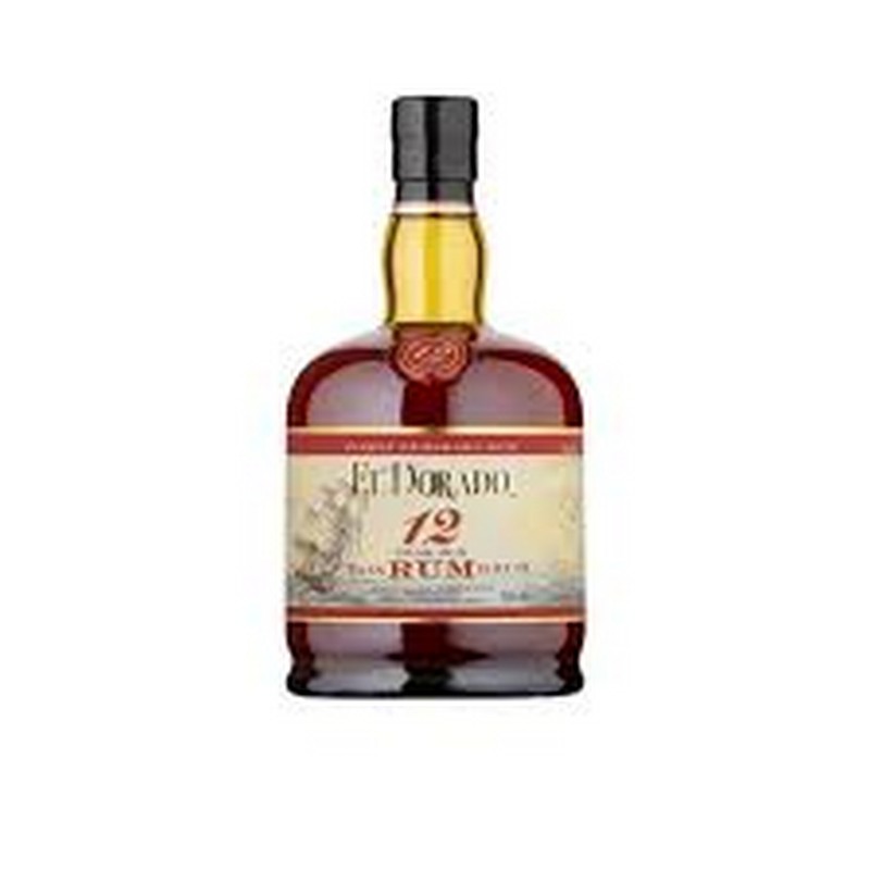 EL DORADO 12YR RUM 70CL 