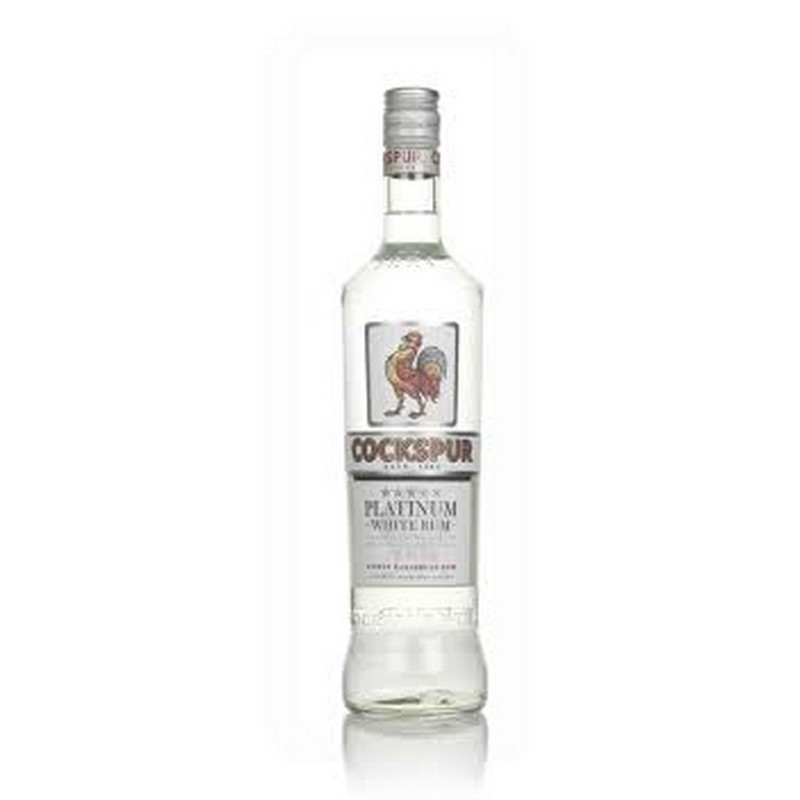 COCKSPUR PLATINUM WHITE RUM 70CL