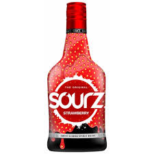 SOURZ STRAWBERRY 70CL