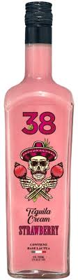 TEQUILA 38 STRAWBERRY CREAM 17% 70CL