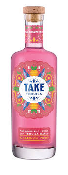 TAKE PINK GRAPEFRUIT TEQUILA 34% 70CL