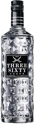 THREE SIXTY VODKA 70CL
