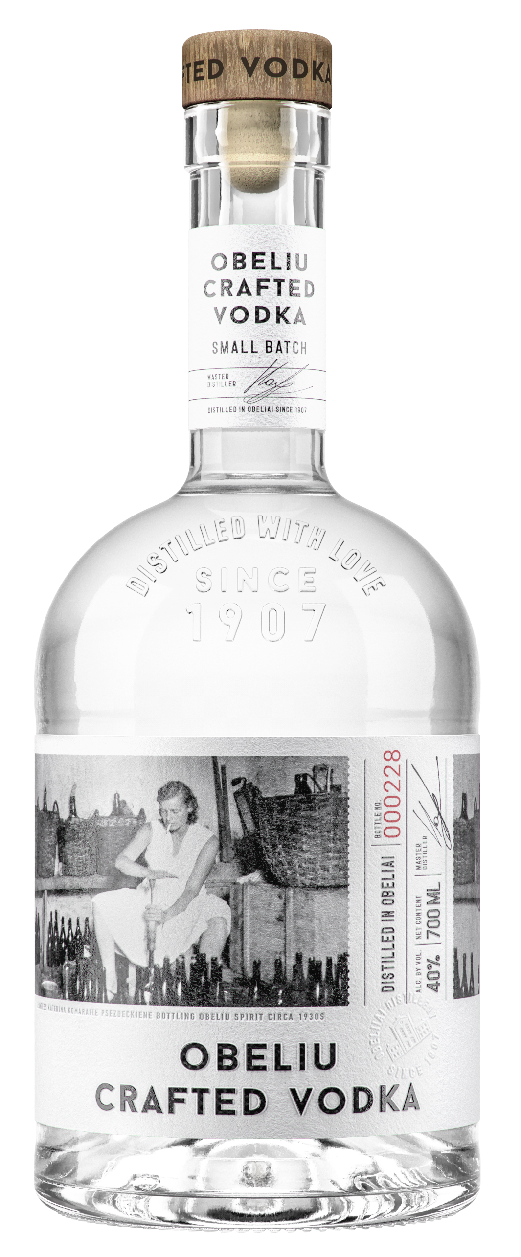 OBELIU VODKA 40% 70CL