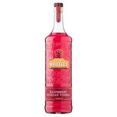 JJ WHITLEY RASPBERRY VODKA 32% 70CL