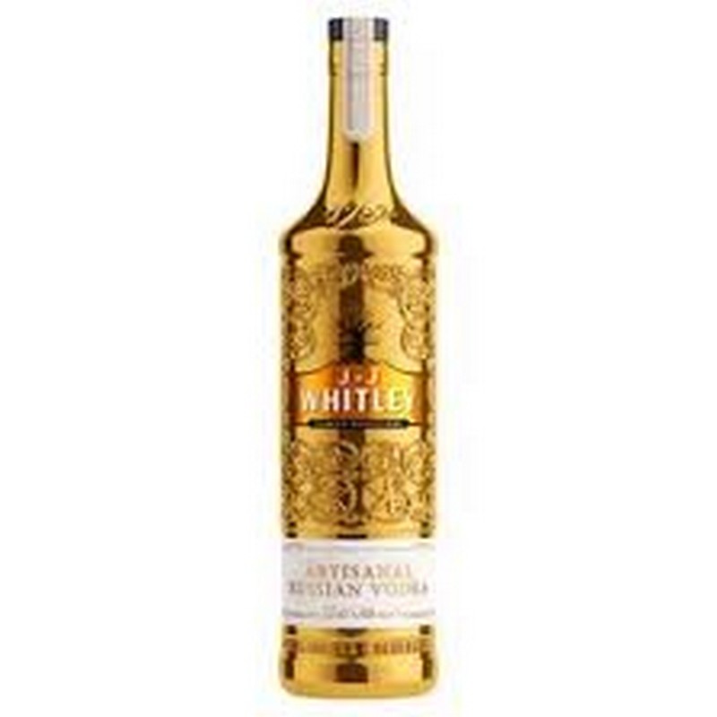 JJ WHITLEY GOLD VODKA 70CL ***