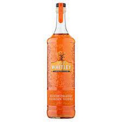 JJ WHITLEY BLOOD ORANGE VODKA 70CL