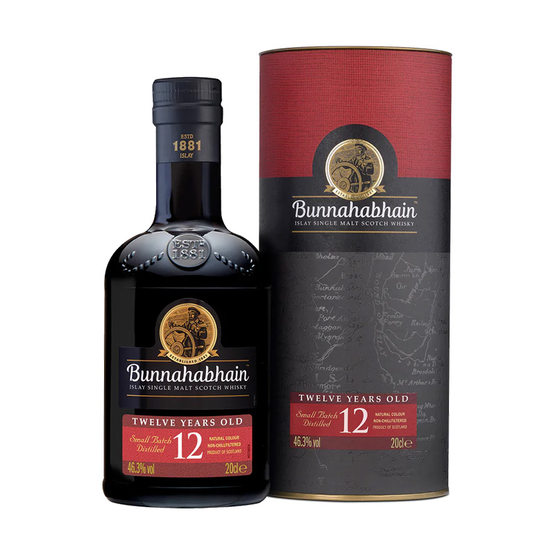 BUNNAHABHAIN 12 YR OLD WHISKY 70CL